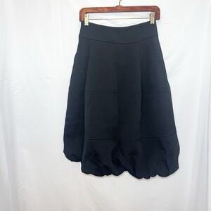 Mrs Chentaitai Bubble Hem Skirt Black Whimsigoth Romantic Cute Goth Size S / M